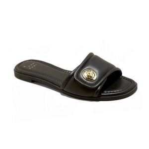 Audrey Slide Sandals - A New Day by Target, Black Size 7